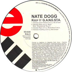 Nate Dogg Keep It G.A.N.G.S.T.A. VINYL 12" USED