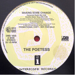 The Poetess Making Some Change / Let It Move You USED VINYL 12INCH PROMO 33 S RPM