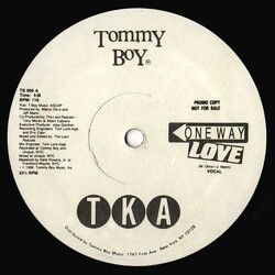 TKA One Way Love USED VINYL 12INCH 33 S RPM PROMO