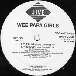 Wee Papa Girl Rappers The Bump VINYL 12" USED