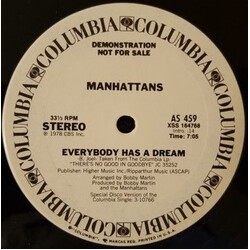 Manhattans Everybody Has A Dream VINYL 12" USED