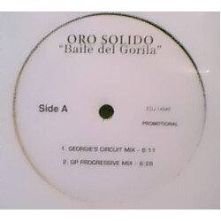 Oro Solido Baile Del Gorila USED VINYL 12INCH PROMO