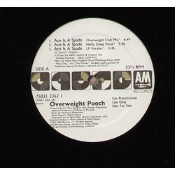 Overweight Pooch Ace Is A Spade VINYL 12" USED
