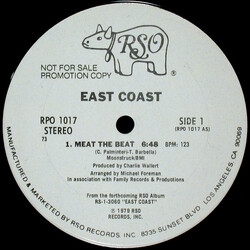 East Coast Meat The Beat VINYL 12" USED