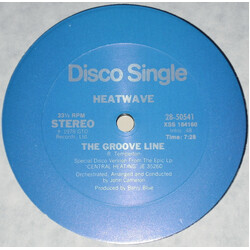 Heatwave The Groove Line / Always And Forever USED VINYL 12INCH 33 S RPM REISSUE