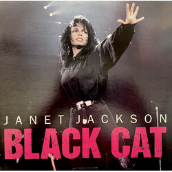 Janet Jackson Black Cat USED VINYL 12INCH 33 S RPM SINGLE STEREO