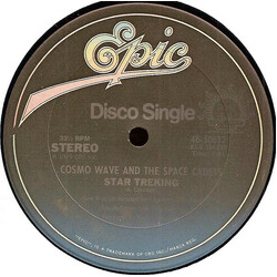 Cosmo Wave & The Space Cadets Star Treking / In The Hall Of The Mountain King USED VINYL 12INCH 33 S RPM SINGLE STEREO