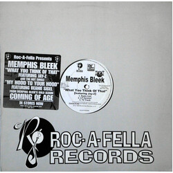 Memphis Bleek What You Think Of That VINYL 12" USED