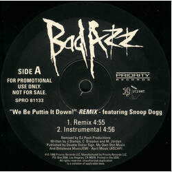 Bad Azz We Be Puttin' It Down! (Remix) VINYL 12" USED