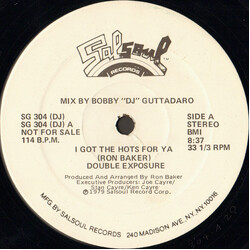 Double Exposure I Got The Hots For Ya VINYL 12" USED