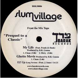 Slum Village Prequel To A Classic / Ez Up USED VINYL 12INCH SAMPLER