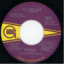 Debarge All This Love USED VINYL 7INCH 45 RPM
