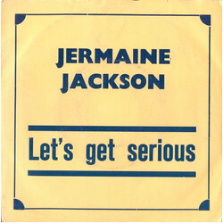 Jermaine Jackson Let's Get Serious VINYL 7" USED