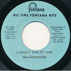 Wayne Fontana & The Mindbenders / The Mindbenders Game Of Love / A Groovy Kind Of Love USED VINYL 7INCH 45 RPM REISSUE