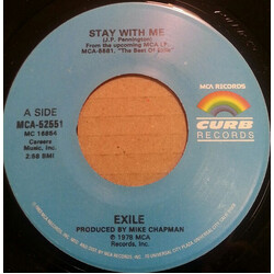 Exile (7) Stay With Me USED VINYL 7INCH 45 RPM SINGLE