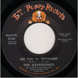The Happenings See You In September USED VINYL 7INCH SINGLE 45 RPM