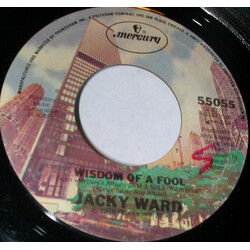 Jacky Ward Wisdom Of A Fool / One Day And A Night USED VINYL 7INCH SINGLE
