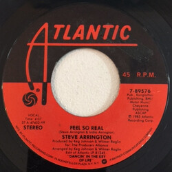 Steve Arrington Feel So Real USED VINYL 7INCH SINGLE 45 RPM