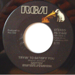 Dottsy Tryin' To Satisfy You USED VINYL 7INCH SINGLE 45 RPM