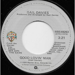 Gail Davies Good Lovin' Man USED VINYL 7INCH 45 RPM SINGLE