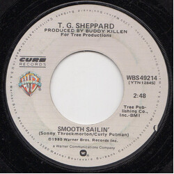 T.G. Sheppard Smooth Sailin' USED VINYL 7INCH 45 RPM SINGLE