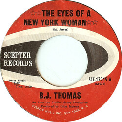 B.J. Thomas The Eyes Of A New York Woman USED VINYL 7INCH 45 RPM SINGLE