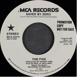 The Fixx Saved By Zero USED VINYL 7INCH 45 RPM SINGLE PROMO