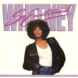 Whitney Houston So Emotional USED VINYL 7INCH 45 RPM SINGLE STEREO