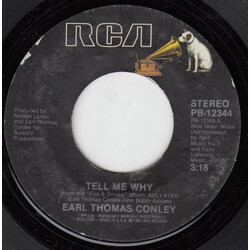 Earl Thomas Conley Tell Me Why VINYL 7" USED