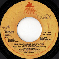 The Sylvers Wish That I Could Talk To You / How Love Hurts USED VINYL 7INCH 45 RPM STYRENE