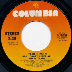 Paul Simon Still Crazy After All These Years / I Do It For Your Love USED VINYL 7INCH 45 RPM STYRENE