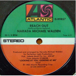 Narada Michael Walden Reach Out / Shake It Off USED VINYL 12INCH 33 S RPM