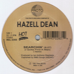 Hazell Dean / The Flirtations Searchin' (I Gotta Find A Man) / Earthquake USED VINYL 12INCH 33 S RPM