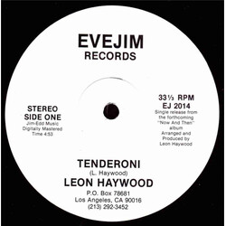 Leon Haywood Tenderoni USED VINYL 12INCH 33 S RPM