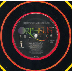 Freddie Jackson All Over You USED VINYL 12INCH 33 S RPM