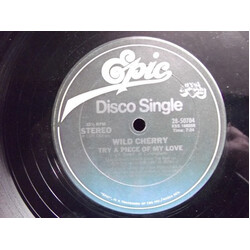 Wild Cherry Try A Piece Of My Love / Don't Wait Too Long USED VINYL 12INCH 33 S RPM