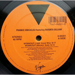 Frankie Knuckles / Roberta Gilliam Workout USED VINYL 12INCH 45 RPM