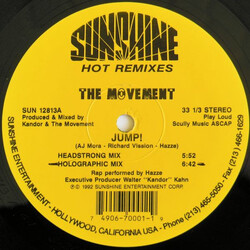 The Movement (3) Jump! (Hot Remixes) VINYL 12" USED