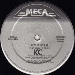 KC (4) Give It Up USED VINYL 12INCH 33 S RPM