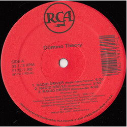 Domino Theory Radio Driver USED VINYL 12INCH