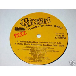 Kinsu Hubba Bubba Baby USED VINYL 12INCH 33 S RPM