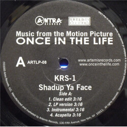 KRS-One / Schoolly D Shadup Ya Face / Yes, Yes Y'all VINYL 12" USED