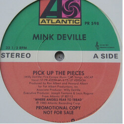 Mink DeVille Pick Up The Pieces / Demasiado Corozon (Too Much Heart), Lilly's Daddy's Cadillac USED VINYL 12INCH 33 S RPM PROMO MAXI-SINGLE