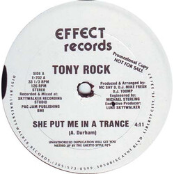 Tony Rock She Put Me In A Trance / Still Doin' It VINYL 12" USED