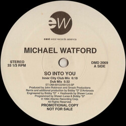 Michael Watford So Into You USED VINYL 12INCH 33 S RPM PROMO STEREO