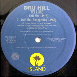 Dru Hill Tell Me USED VINYL 12INCH PROMO