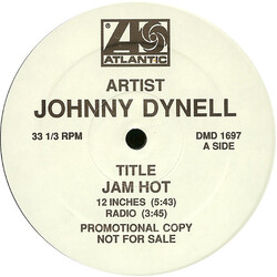 Johnny Dynell Jam Hot / Love Find A Way USED VINYL 12INCH 33 S RPM PROMO