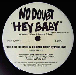 No Doubt Hey Baby USED VINYL 12INCH 33 S RPM PROMO