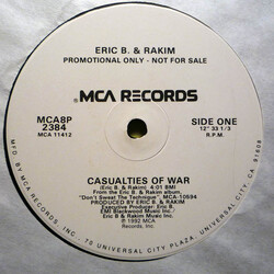 Eric B. & Rakim Casualties Of War VINYL 12" USED