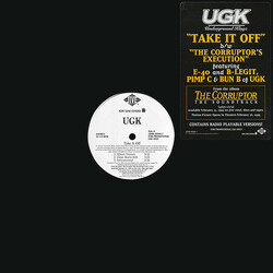 UGK Take It Off B/W The Corruptor's Execution USED VINYL 12INCH PROMO